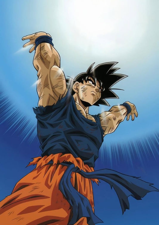Goku Spirit Bomb Poster