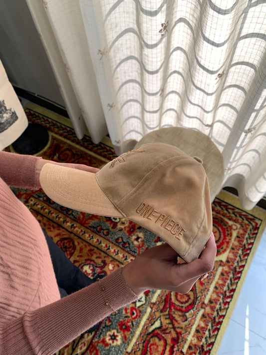 One Piece Suede Cap